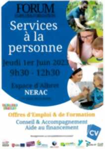 Forum emploi & formation : services à la personnes