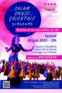 Spectacle de danse orientale : Shayna et les merveilles du Nil