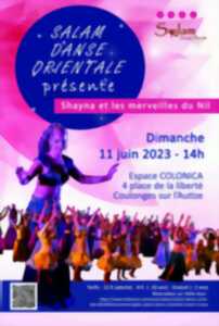 Spectacle de danse orientale : Shayna et les merveilles du Nil