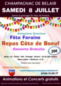 Après le passage du Tour de France : Fête foraine, animations gratuites, concerts....