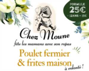 Chez Moune fête les mamans avec son repas