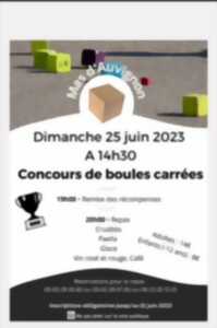 CONCOURS DE BOULES CARRÉES