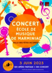 Concert de l’école de musique 