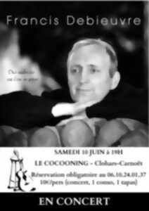 Apéro concert guitare voix - Francis Debieuvre