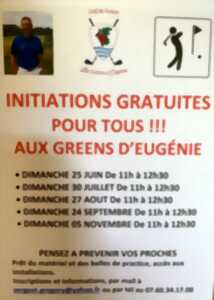 Initiation golf aux Greens d'Eugénie