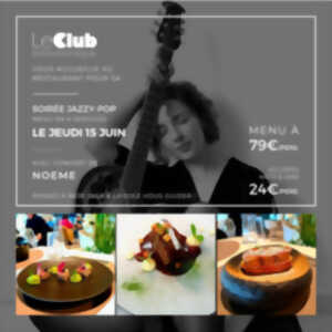Soirée Jazzy-pop avec menu en 6 services
