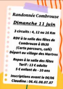Randonée / Repas à Combrouze