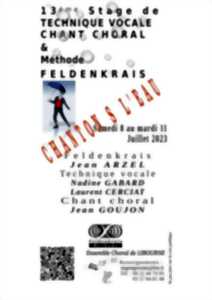 photo Stage Technique vocale, chant choral et méthode Feldenkrais