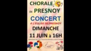Concert de la Chorale de Presnoy
