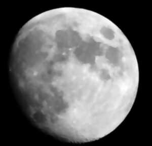 photo Les cratères de la lune