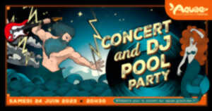 photo Concert rock and  pool party