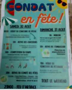 photo Fête annuelle à Condat sur Ganaveix