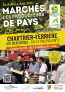 Marché des Producteurs de Pays de Chartrier-Ferrière