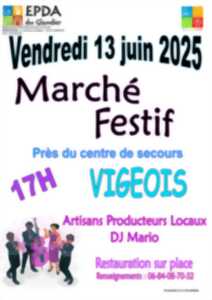 Marché festif à Vigeois