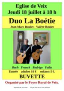 photo Concert de Guitares avec le Duo la Boétie