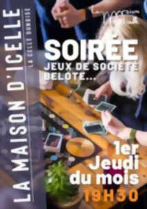 Soirée jeux de société