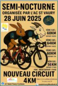 Course cycliste semi nocturne