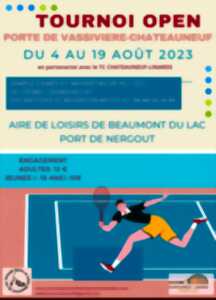 photo Tournoi open de tennis homologué FFT