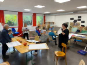 photo Portes ouvertes de Vermillon, association arts plastiques