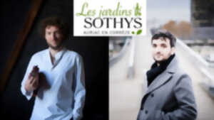 photo Festival de la Vézère - Sotiris Athanasiou & Julien Beautemps aux Jardins Sothys