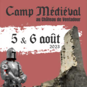 Camp médiéval au château de Ventadour
