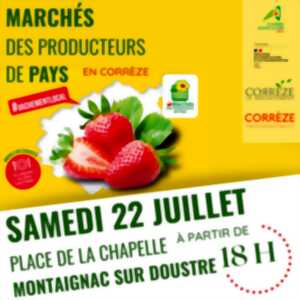 Marché des Producteurs de Pays de Montaignac-sur-Doustre