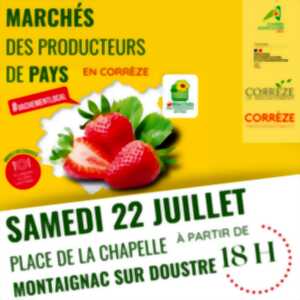 photo Marché des Producteurs de Pays de Montaignac-sur-Doustre