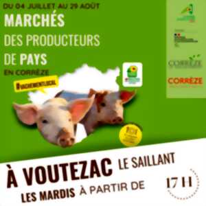 Marché des Producteurs de Pays Voutezac - Le Saillant