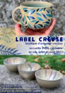Exposition à la boutique Label Creuse : Inès les céramiques