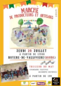 Marché festif de producteurs locaux