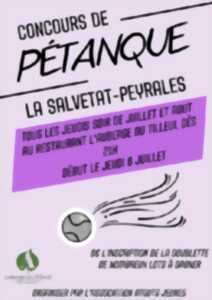 Concours de pétanque