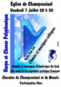 Concert de harpe par Mme Katia Van Loo