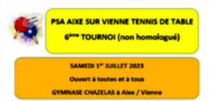 photo Tournoi de tennis de table