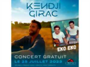 Grand concert en plein air avec Kendji GIRAC