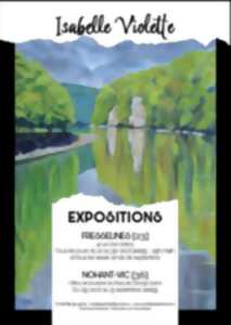 photo Exposition de peinture Isabelle Violette