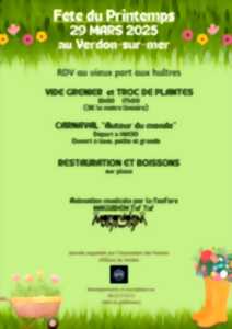 Fête du Printemps ! organisée par l'association des parents d'éléves, vide grenier, troc plantes...
