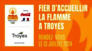 photo La Flamme Olympique brillera à Troyes !