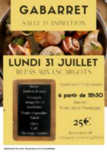 photo Repas escargots à volonté
