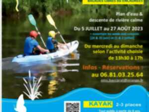 Kayak à Baccarat - Saison estivale