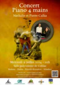 photo Concert Piano à 4 mains - Nathalie et Pierre Calka