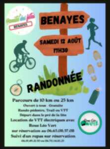 Randonnée pédestre, trail et VTT à Benayes