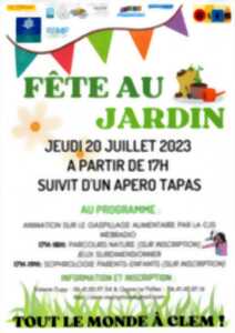 photo Fête au jardin