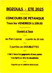 photo Concours de pétanque