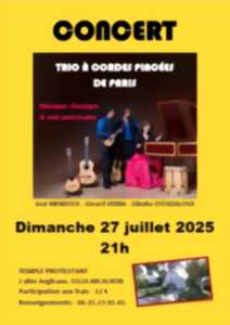 photo Concert : trio à cordes pincées de Paris