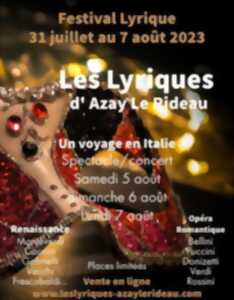Festival Lyrique d'Azay-le-Rideau