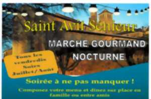 Marché gourmand nocturne Saint-Avit-Sénieur