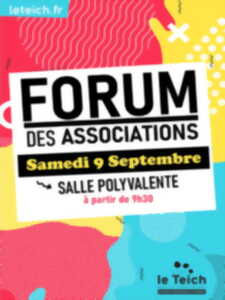 photo Forum des Associations du Teich.