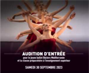 JEUNE BALLET BÉZIERS MÉDITERRANÉE - AUDITION