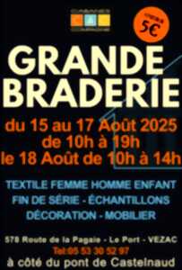 photo Grande braderie Cabanes & Compagnie
