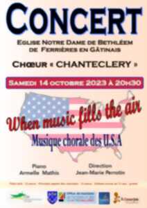 Concert chorale Chantecléry 